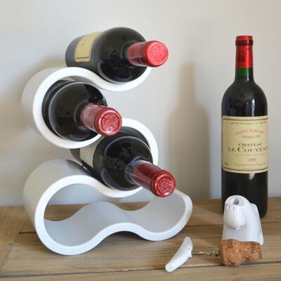 Product image for 'Wine rack Boa, white'