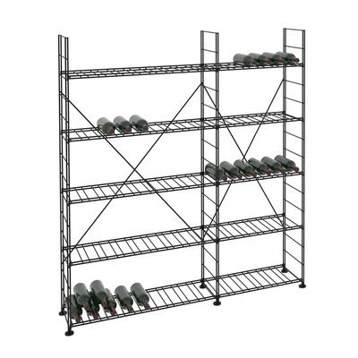 Product image for 'Wine rack LA CAVE, H 170 x W 153 cm, 10 shelves'