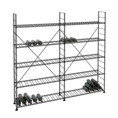 Product image for 'Wine rack LA CAVE, H 170 x W 183 cm, 10 shelves'