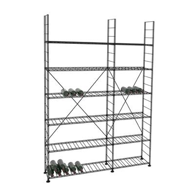 Product image for 'Wine rack LA CAVE, H 220 x W 153 cm, 12 shelves'