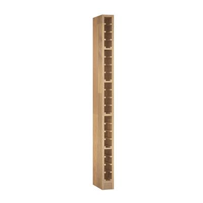 Product image for 'Wine rack PRESTIGE 14, brown stained oak'