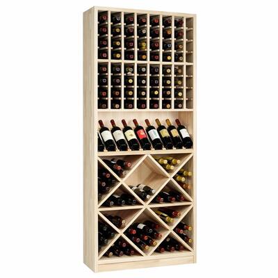 Product image for 'Wine rack PRESTIGE 3, natural oak'