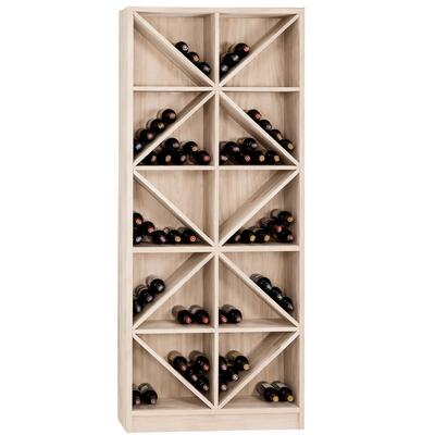 Product image for 'Wine rack PRESTIGE 4 made of solid oak'