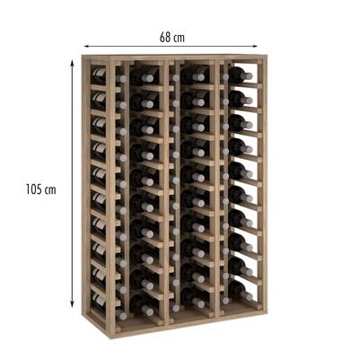 Product image for 'Wine rack PROVINALIA, module 1, oak'