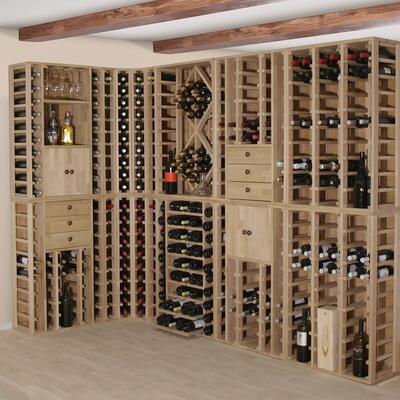 Product image for 'Wine rack modular system PROVINALIA, pinewood'