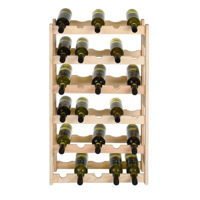 Product image for 'Wooden wine rack SIMPLEX, model 2, untreated'