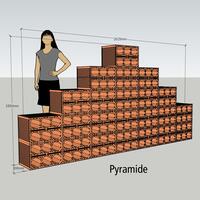 Product image for 'Clay Wine rack NIMES min. order 30 pcs.'