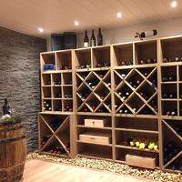 Product image for 'Wooden wine rack system CAVEPRO, light oak'