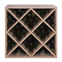 Product image for 'Rack module, diamond shaped insert, light oak'