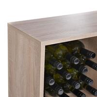Product image for 'Rack module , 4 compartments, light oak'