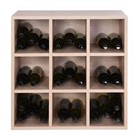 Product image for 'Rack module, 9 compartments, light oak'
