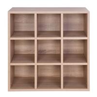Product image for 'Rack module, 9 compartments, light oak'