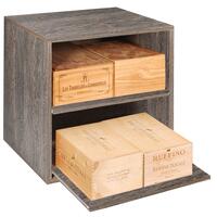 Product image for 'Rack module, 2 removable shelves, wenge, depth 55 cm'