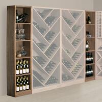Product image for 'Wine rack PRESTIGE 10, natural oak'