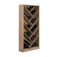 Product image for 'Wine rack PRESTIGE 11.1, brown stained oak'