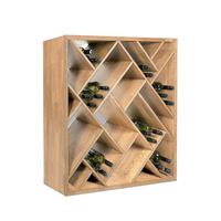 Product image for 'Wooden wine rack ZEUS, natural'