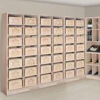 Product image for 'Wine rack PRESTIGE 8 made of solid oak'