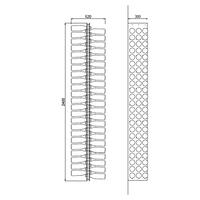 Product image for 'Acrylic wine rack ORVIETO TRIS, D 30 cm'