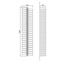 Product image for 'Acrylic wine rack ORVIETO TRIS, D 30 cm'