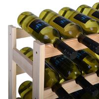 Product image for 'Wooden wine rack SIMPLEX, model 2, untreated'