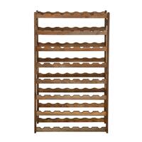 Product image for 'Wooden wine rack SIMPLEX, model 3, brown stain'