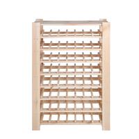 Product image for 'Wine rack FACILE, natural, medium, for 56 bottles'