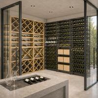 Product image for 'Wine rack system 50cm, natural - modular'