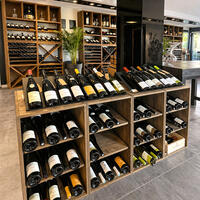Product image for 'Wine rack system VINVARIO, 60 cm, brown stained'