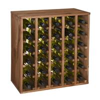 Product image for 'Wine rack 60 cm, module QUADRI, brown'