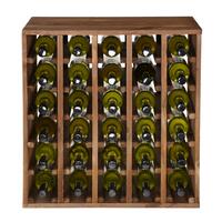 Product image for 'Wine rack 60 cm, module QUADRI, brown'