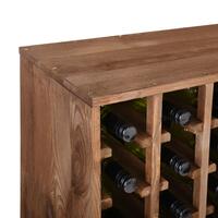 Product image for 'Wine rack 60 cm, module QUADRI, brown'