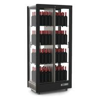 Product image for 'Wine cooling cabinet TECA VINO upright storage, black'