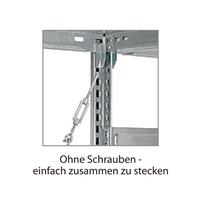 Product image for 'Metal wine rack ODEON, H 200 cm'