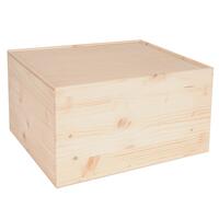 Product image for 'Wine box with sliding lid SIENA for 6 bottles'