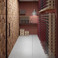 Product image for 'Wine rack system PRIMAVINO, natural wood'