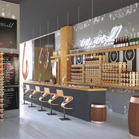 Product image for 'Wine rack system PRIMAVINO, natural wood'