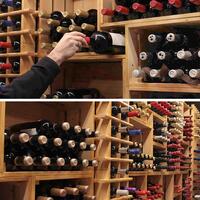Product image for 'Wooden wine rack CASSATTA'