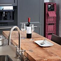 Product image for 'WINEBOX storage, plastic, red, 6 piece set'