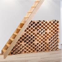 Product image for 'Wine rack TERRACOTTA, synthetic material, set of 2'