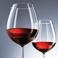 Product image for 'Diva Burgundy Glass, Set of 6 H 24.8 cm'