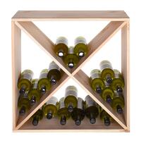 Product image for 'Wine rack module X-60, natural wood, 48 bottle capacity'