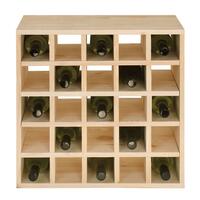 Product image for 'CUBE 52 wine rack system, untreated, module grid'
