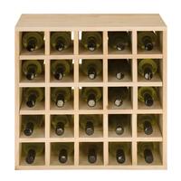 Product image for 'CUBE 52 wine rack system, untreated, module grid'