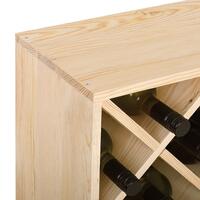Product image for 'Cube 52 wine rack system, untreated, module diamond'