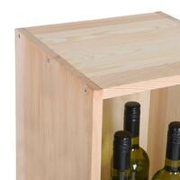 Product image for 'Wine rack module VENETO, natural wood'