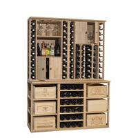 Product image for 'Wine rack modular system PROVINALIA, pinewood'