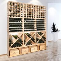 Product image for 'Wine rack LINEA made of pine wood'