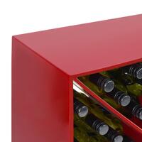 Product image for 'Metal wine rack System CUBE, red'