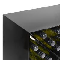 Product image for 'Metal wine rack System CUBE, black'