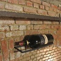 Product image for 'Wall wine rack Black Pure for 1 magnum bottle'